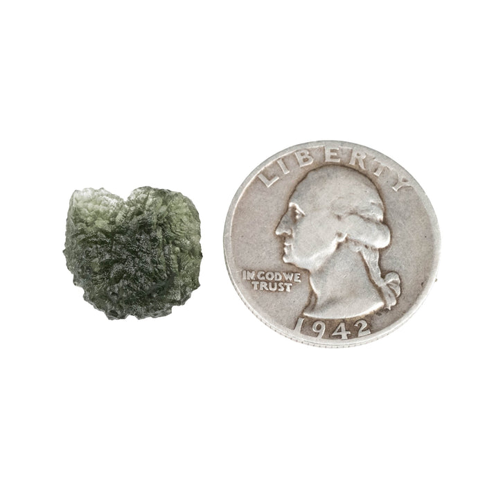 Moldavite 2.09 g 15x15x8mm - InnerVision Crystals