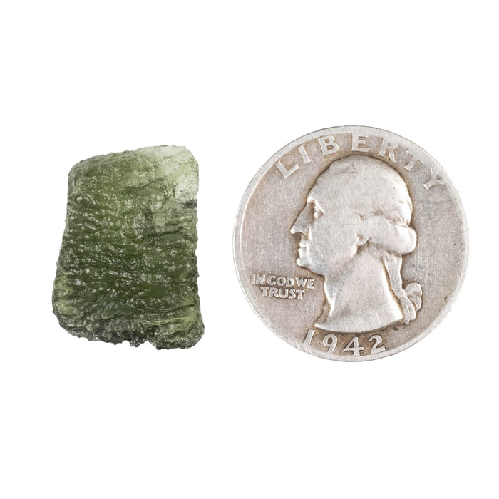 Moldavite 2.09 g 20x15x5mm - InnerVision Crystals