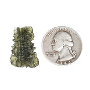 Moldavite 2.09 g 26x16x4mm - InnerVision Crystals
