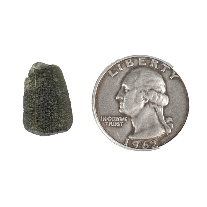 Moldavite 2.10 g 18x11x7mm - InnerVision Crystals