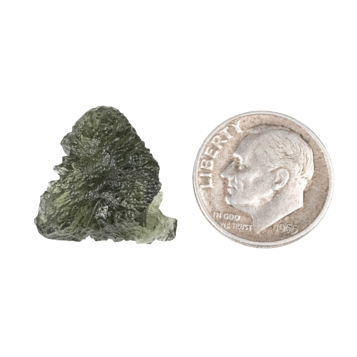 Moldavite 2.10 g 18x17x7mm - InnerVision Crystals