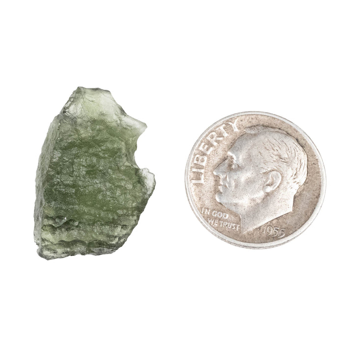 Moldavite 2.10 g 22x14x7mm - InnerVision Crystals