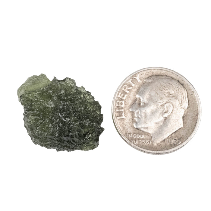 Moldavite 2.11 g 20x14x8mm - InnerVision Crystals