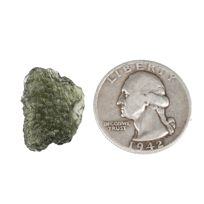 Moldavite 2.11 g 20x15x6mm - InnerVision Crystals
