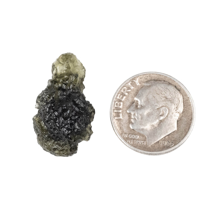 Moldavite 2.11 g 21x12x10mm - InnerVision Crystals