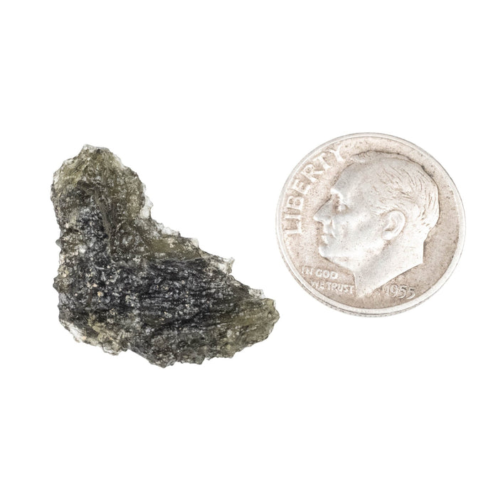 Moldavite 2.11 g 22x20x7mm - InnerVision Crystals