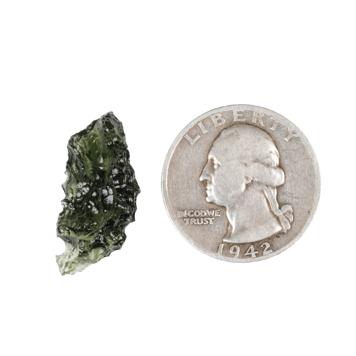 Moldavite 2.11 g 25x12x8mm - InnerVision Crystals