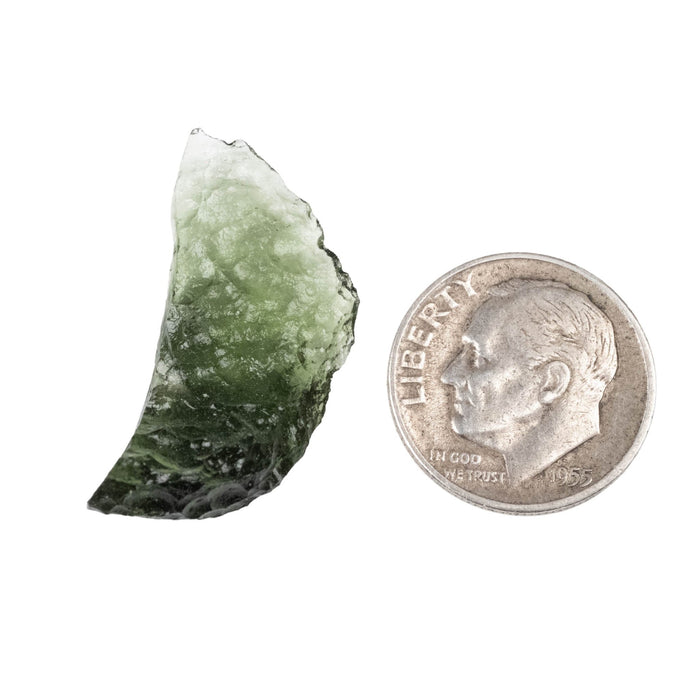 Moldavite 2.11 g 27x13x7mm - InnerVision Crystals