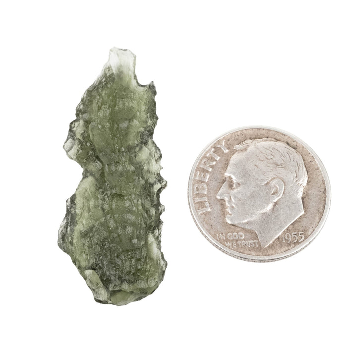 Moldavite 2.12 g 34x13x5mm - InnerVision Crystals