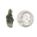 Moldavite 2.13 g 26x10x10mm - InnerVision Crystals