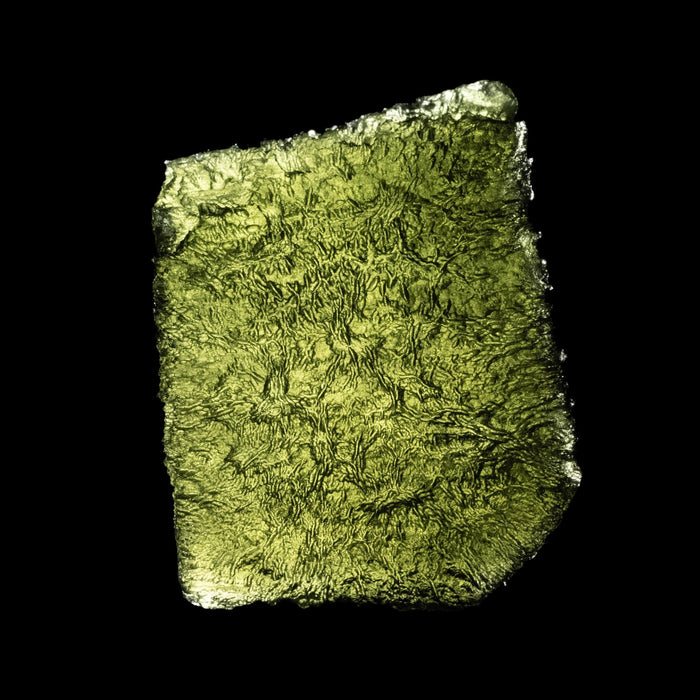 Moldavite 21.39 g 39x30x10mm - InnerVision Crystals