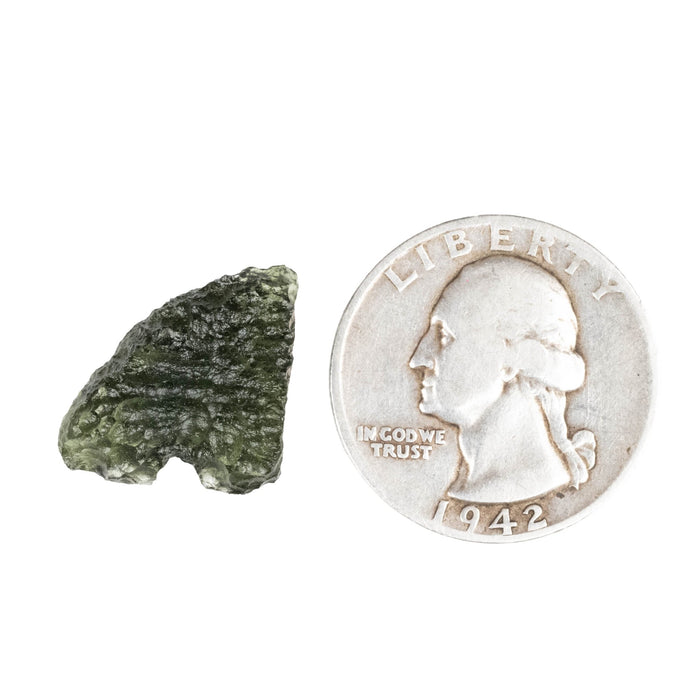 Moldavite 2.14 g 17x16x7mm - InnerVision Crystals
