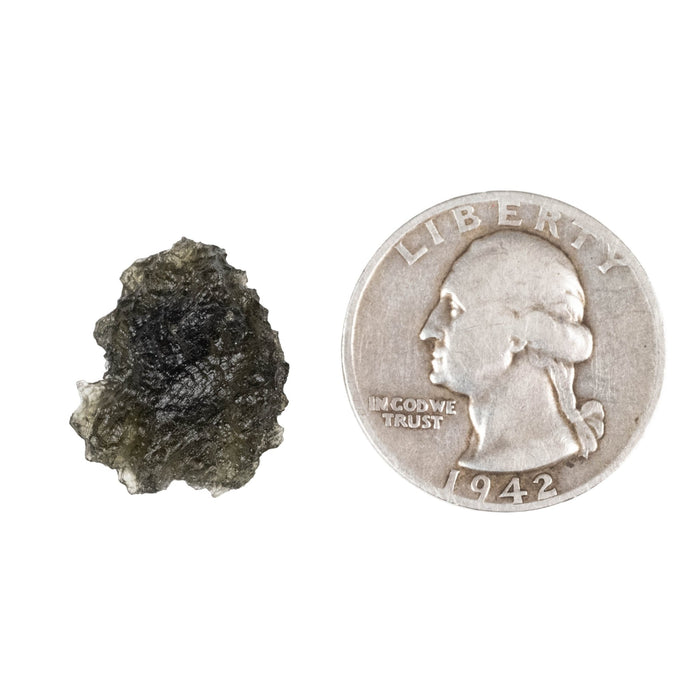 Moldavite 2.14 g 19x15x10mm - InnerVision Crystals