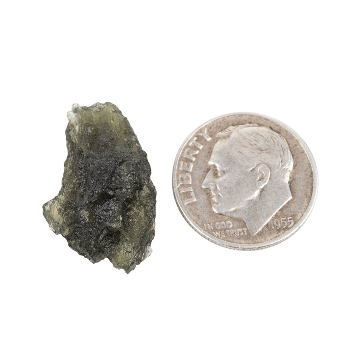 Moldavite 2.14 g 22x13x9mm - InnerVision Crystals
