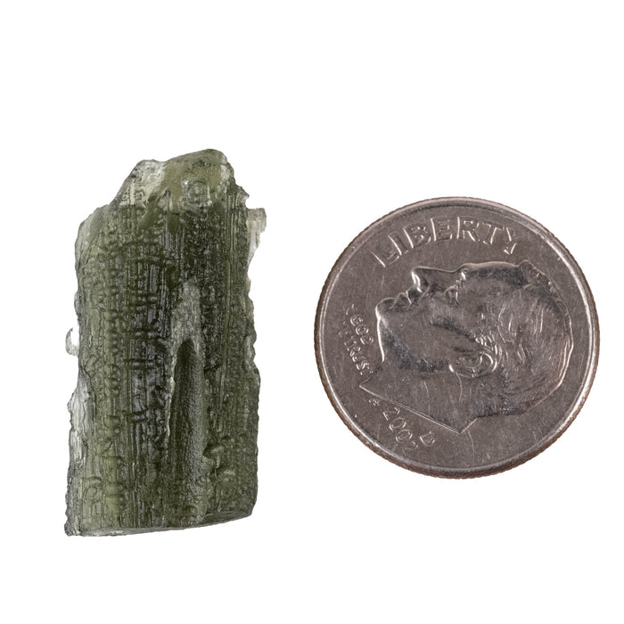 Moldavite 2.14 g 23x12x6mm - InnerVision Crystals