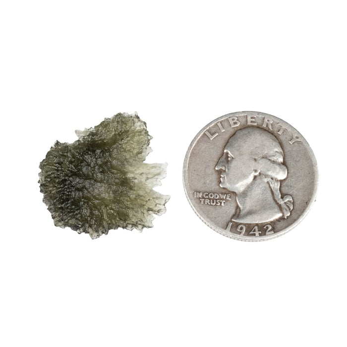 Moldavite 2.14 g 23x23x6mm - InnerVision Crystals