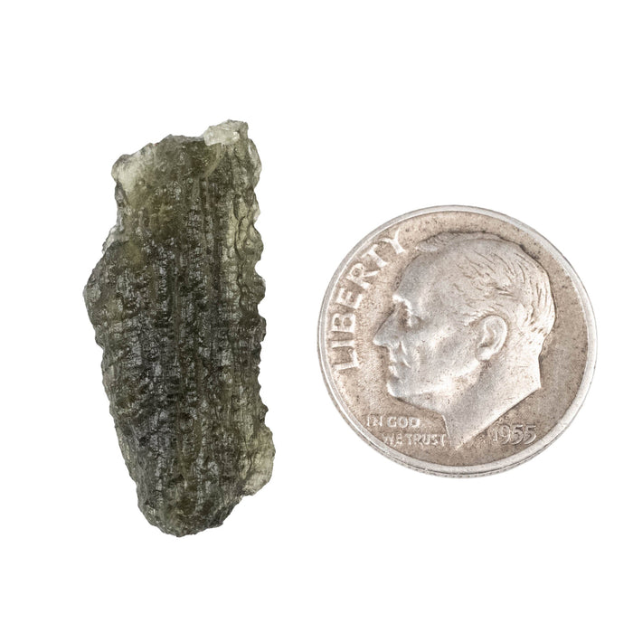Moldavite 2.15 g 26x11x6mm - InnerVision Crystals