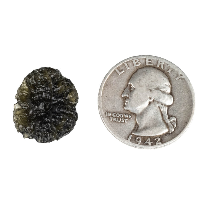 Moldavite 2.17 g 19x16x7mm - InnerVision Crystals