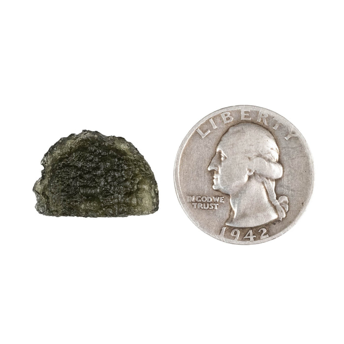 Moldavite 2.18 g 21x15x6mm - InnerVision Crystals