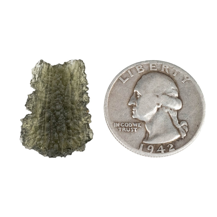 Moldavite 2.18 g 25x17x9mm - InnerVision Crystals