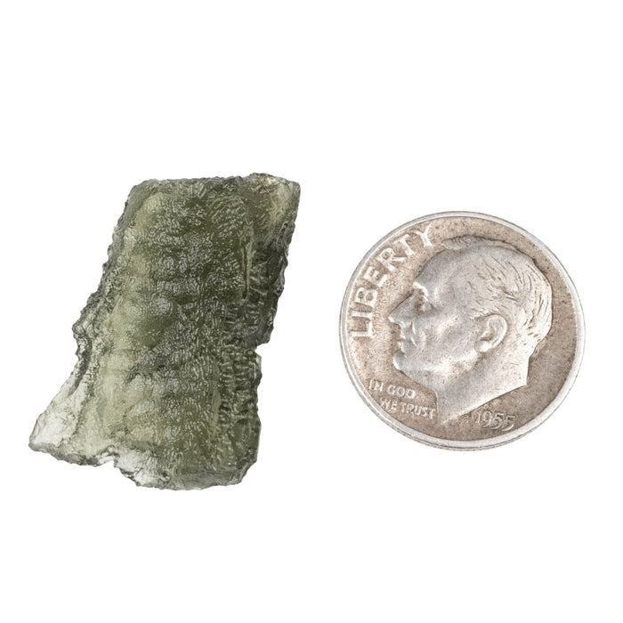 Moldavite 2.20 g 24x15x6mm - InnerVision Crystals