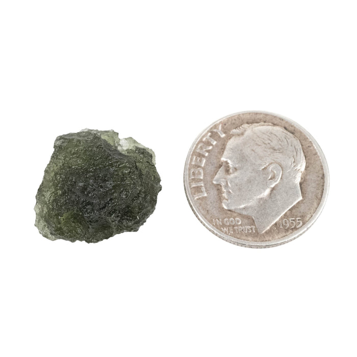 Moldavite 2.21 g 15x15x10mm - InnerVision Crystals
