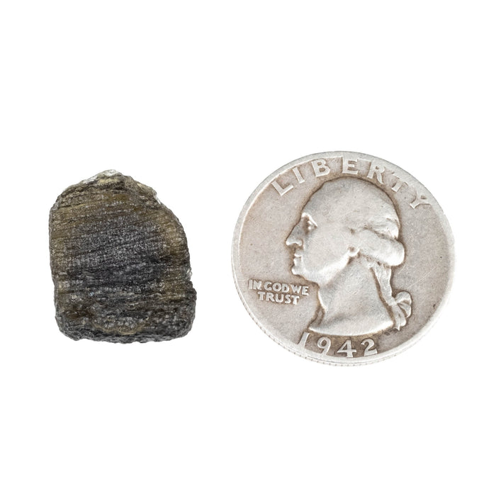 Moldavite 2.22 g 19x14x7mm - InnerVision Crystals