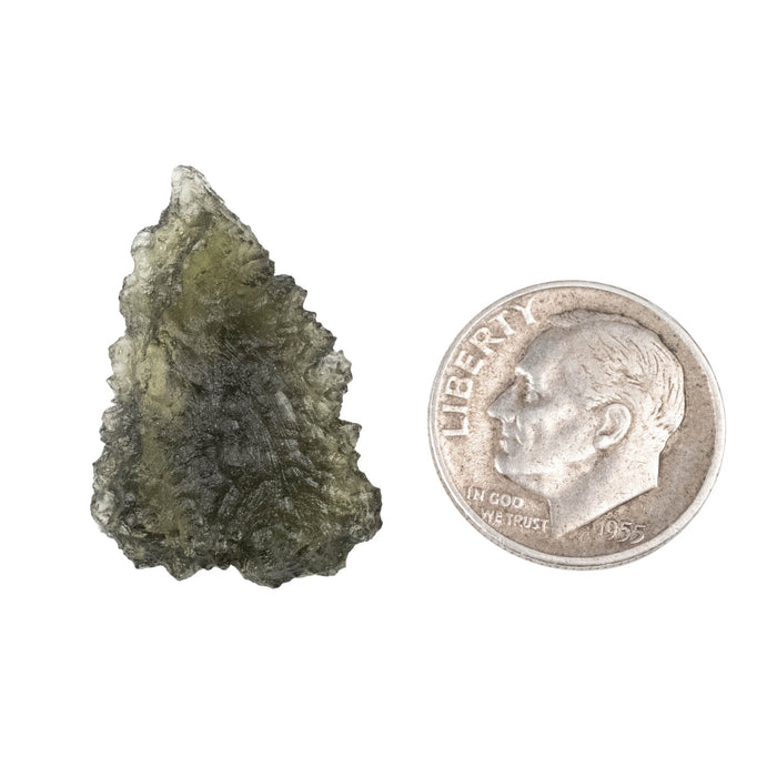 Moldavite 2.22 g 23x16x6mm - InnerVision Crystals