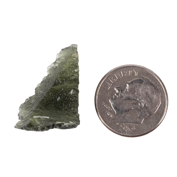 Moldavite 2.23 g 19x14x6mm - InnerVision Crystals