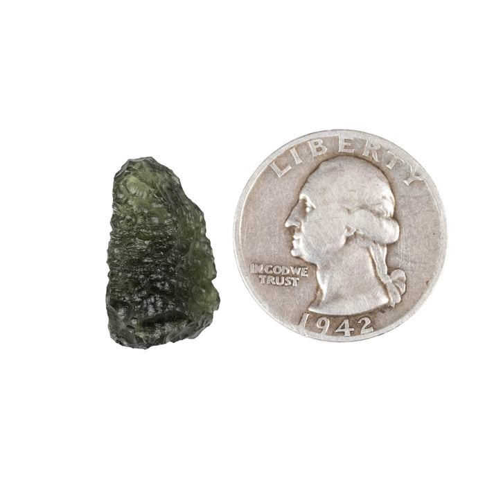 Moldavite 2.23 g 20x12x8mm - InnerVision Crystals
