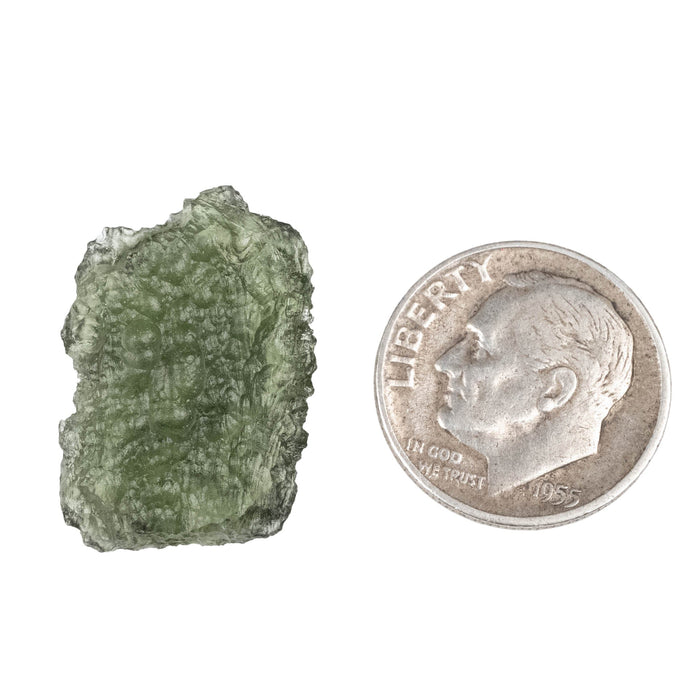 Moldavite 2.23 g 21x15x6mm - InnerVision Crystals