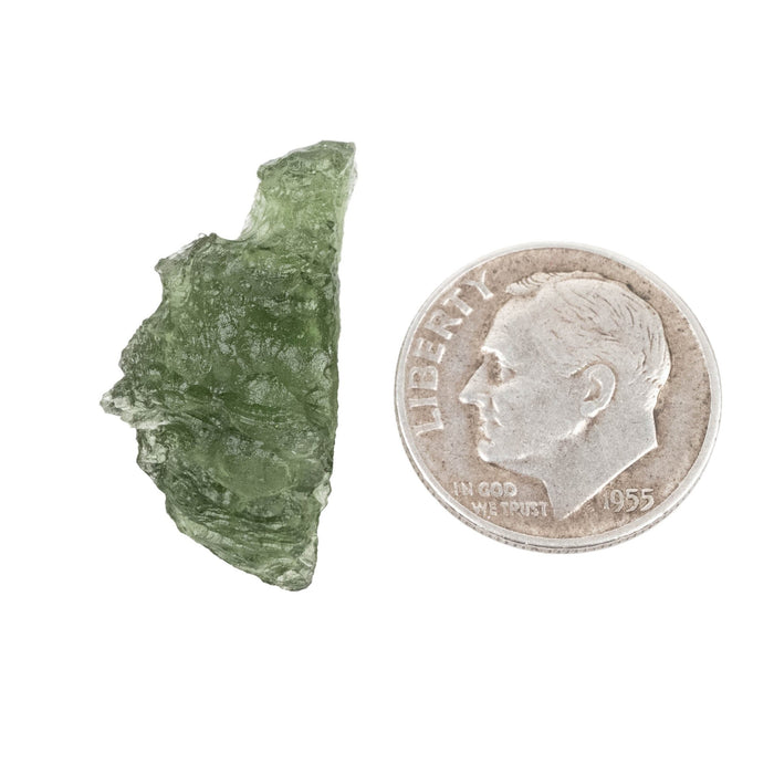 Moldavite 2.23 g 23x12x8mm - InnerVision Crystals