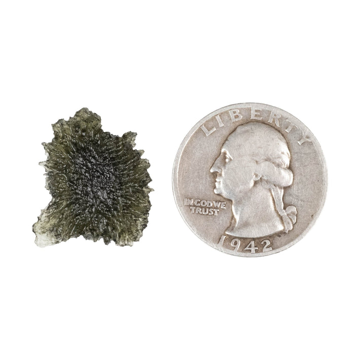 Moldavite 2.24 g 21x18x6mm - InnerVision Crystals