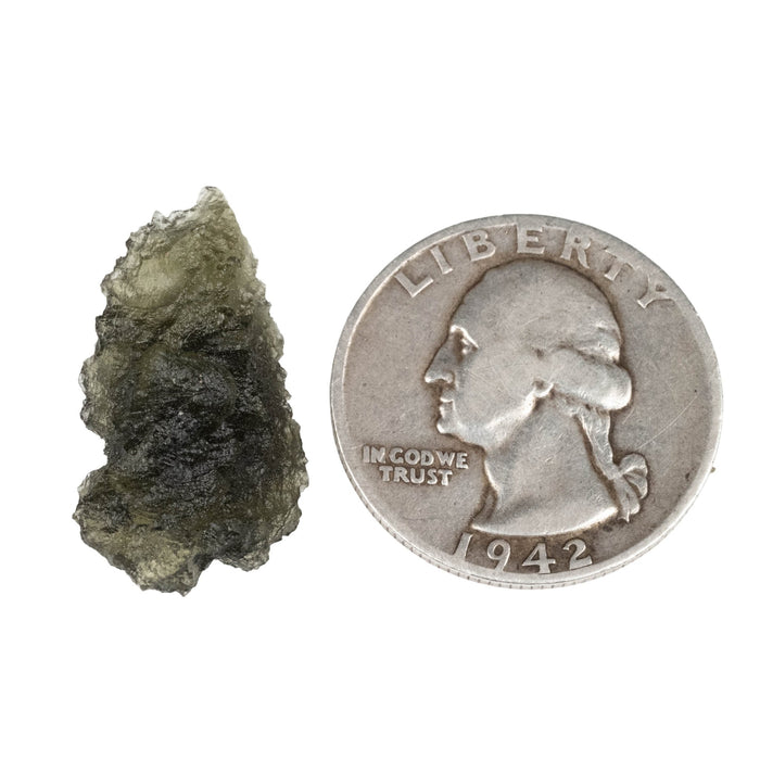 Moldavite 2.24 g 25x14x7mm - InnerVision Crystals