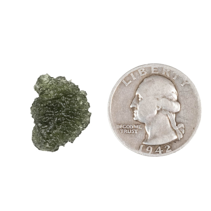 Moldavite 2.25 g 18x16x7mm - InnerVision Crystals