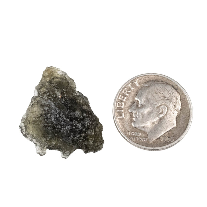 Moldavite 2.26 g 19x18x8mm - InnerVision Crystals