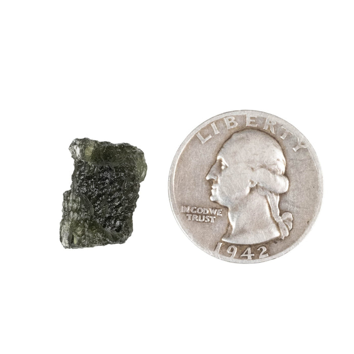 Moldavite 2.27 g 17x13x11mm - InnerVision Crystals