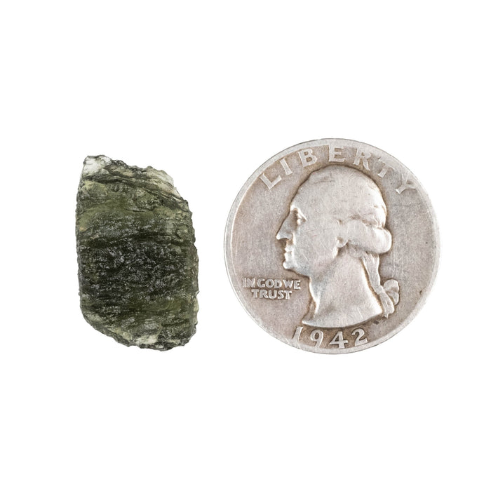 Moldavite 2.27g 22x13x6mm - InnerVision Crystals