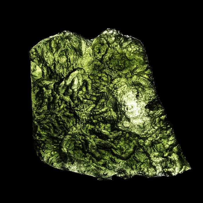 Moldavite 22.87 g 40x39x13mm - InnerVision Crystals