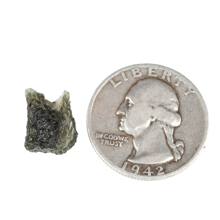 Moldavite 2.29 g 22x16x7mm - InnerVision Crystals