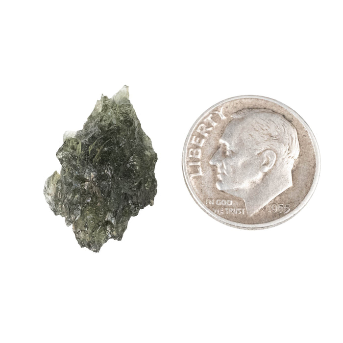 Moldavite 2.30 g 23x13x10mm - InnerVision Crystals