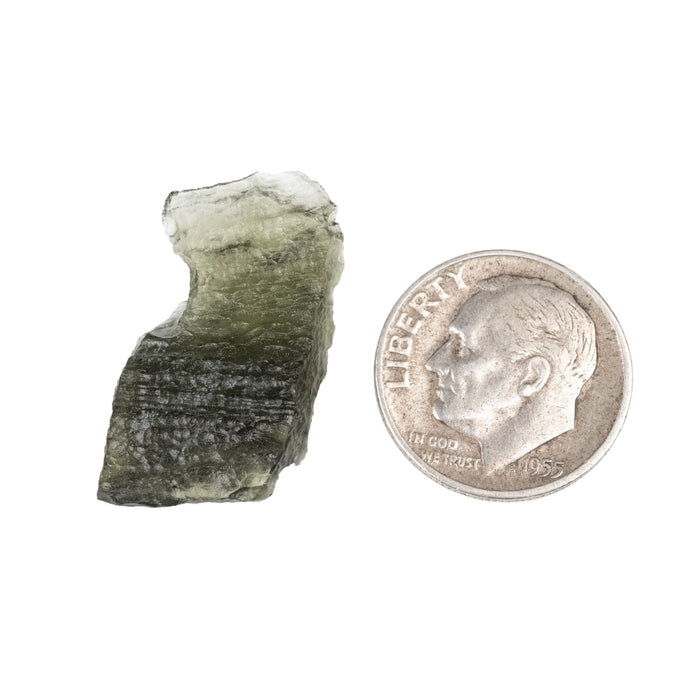 Moldavite 2.30 g 23x13x6mm - InnerVision Crystals