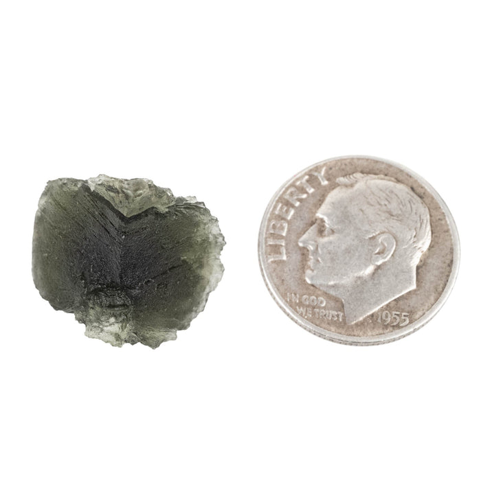 Moldavite 2.31 g 15x14x11mm - InnerVision Crystals