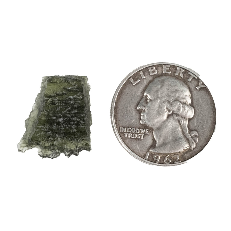 Moldavite 2.33 g 18x16x9mm - InnerVision Crystals