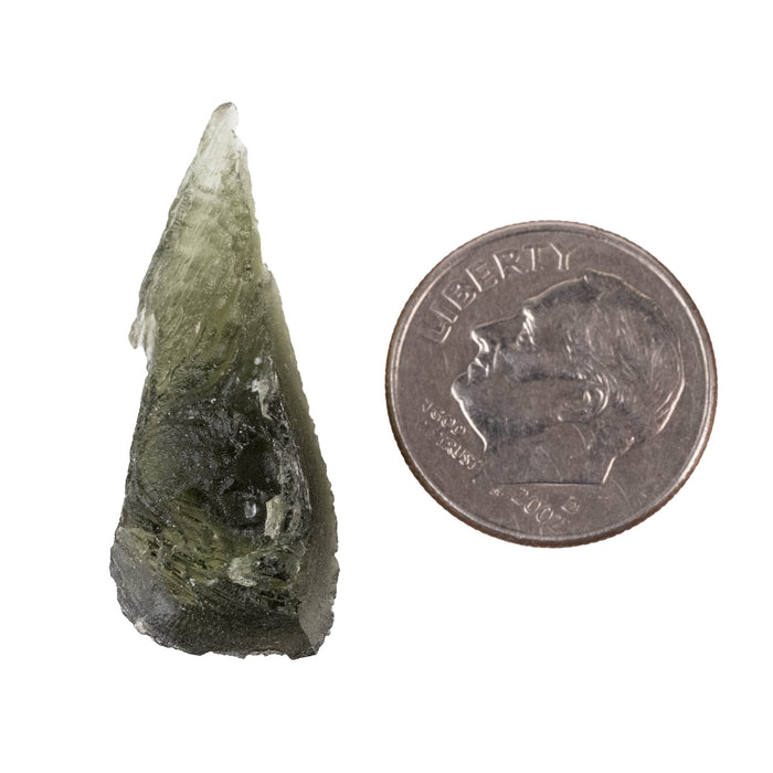 Moldavite 2.33 g 29x10x8mm - InnerVision Crystals