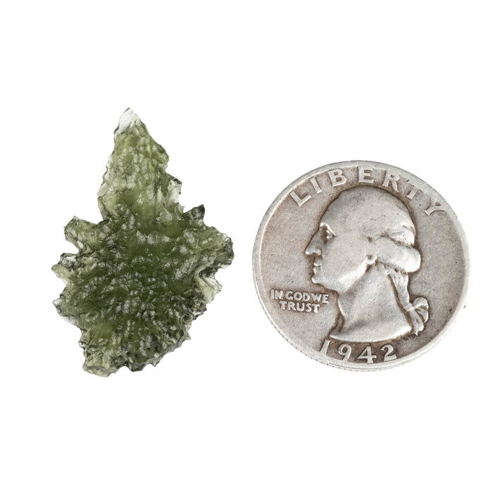 Moldavite 2.33 g 30x19x4mm - InnerVision Crystals