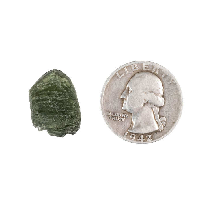 Moldavite 2.34 g 19x14x7mm - InnerVision Crystals