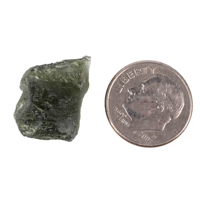 Moldavite 2.36 g 17x13x8mm - InnerVision Crystals