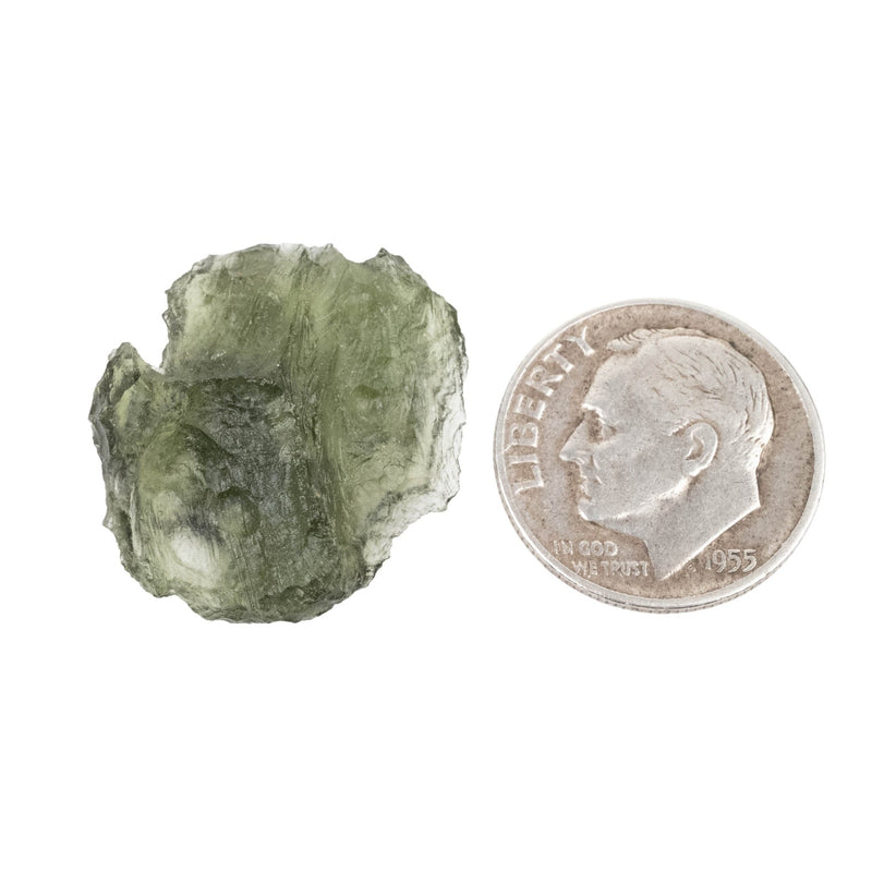 Moldavite 2.37 g 21x20x7mm - InnerVision Crystals
