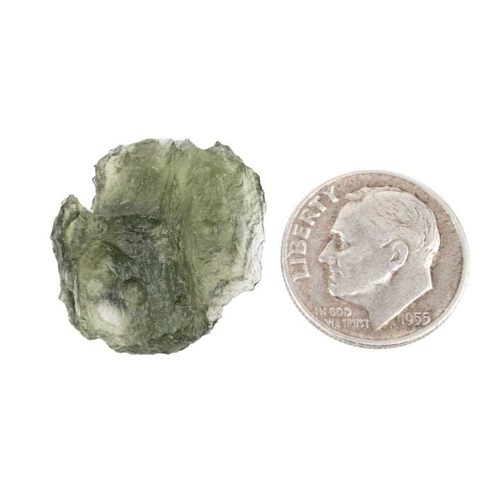Moldavite 2.37 g 21x20x7mm - InnerVision Crystals